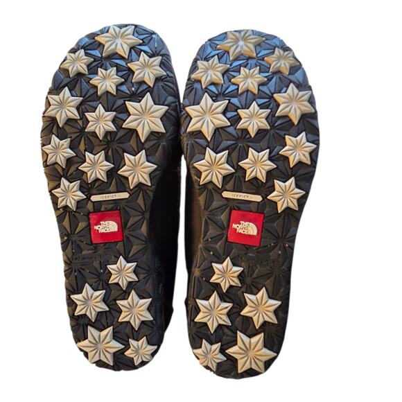 The North Face Icepick Nuptse Snow Boots Goose Down Filled Women's size 9 Black - Picture 5 of 12